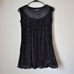 Black Velvet tunic